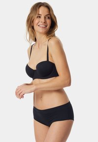 Schiesser 2-PACK UNIQUE MICRO - Strapless BH - schwarz