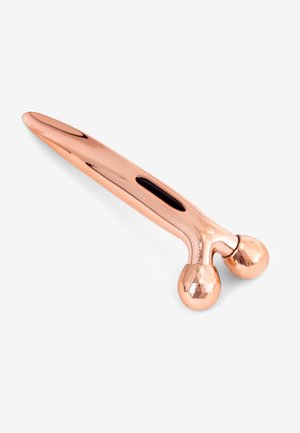 3D MINI FACE MASSAGE ROLLER - Skincare tool - rosegold