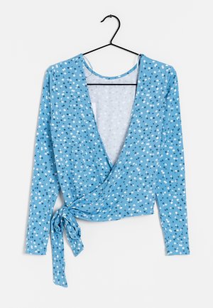 Envii Long sleeved top - blue