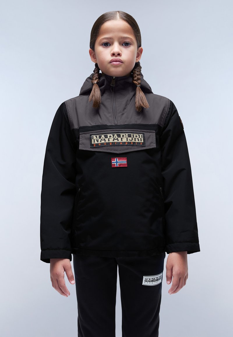 Napapijri RAINFOREST UNISEX - Overgangsjakke - black/grey