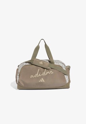 adidas Performance, ADIDAS WOMAN DEFENDER ALLOVER GRAPHIC DUFFLE S - Sac de voyage - khaki six/khaki three