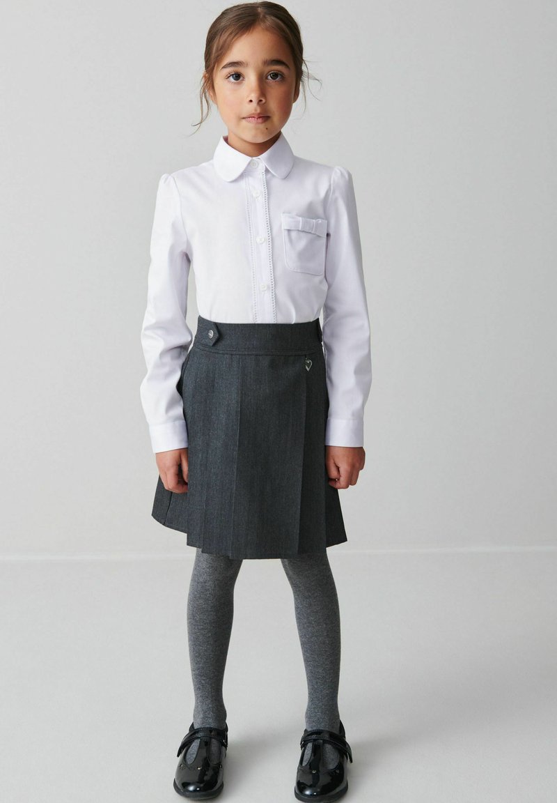 Clarks - SCHOOL LONG SLEEVE - Cămașă - white, Extindeți
