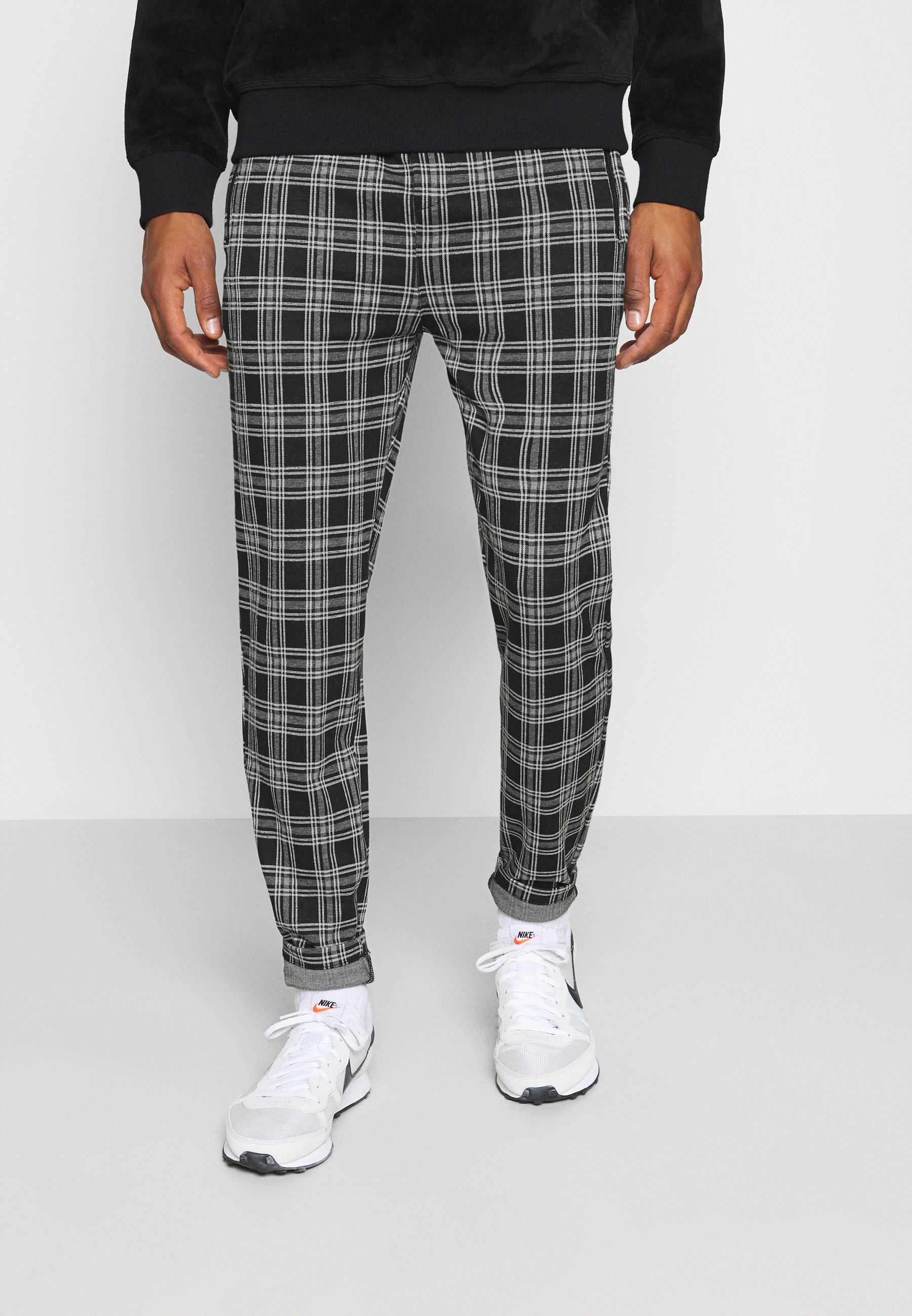 Denim Project PONTE - Pantalones - dark grey/gris oscuro - Zalando.es