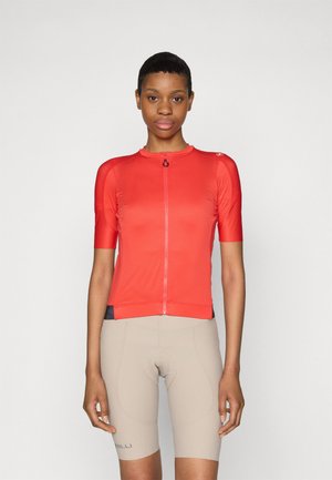 ESPRESSO - Cycling Jersey - hibiscus/dark gray