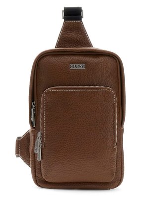 Guess BOSTON CROSSOVER-TASCHE - Taška s příčným popruhem - braun