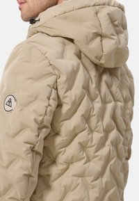 CASH-MERE CASH-MERE PADDED JACKET MIT KAPUZE - Vinterjacka - khaki