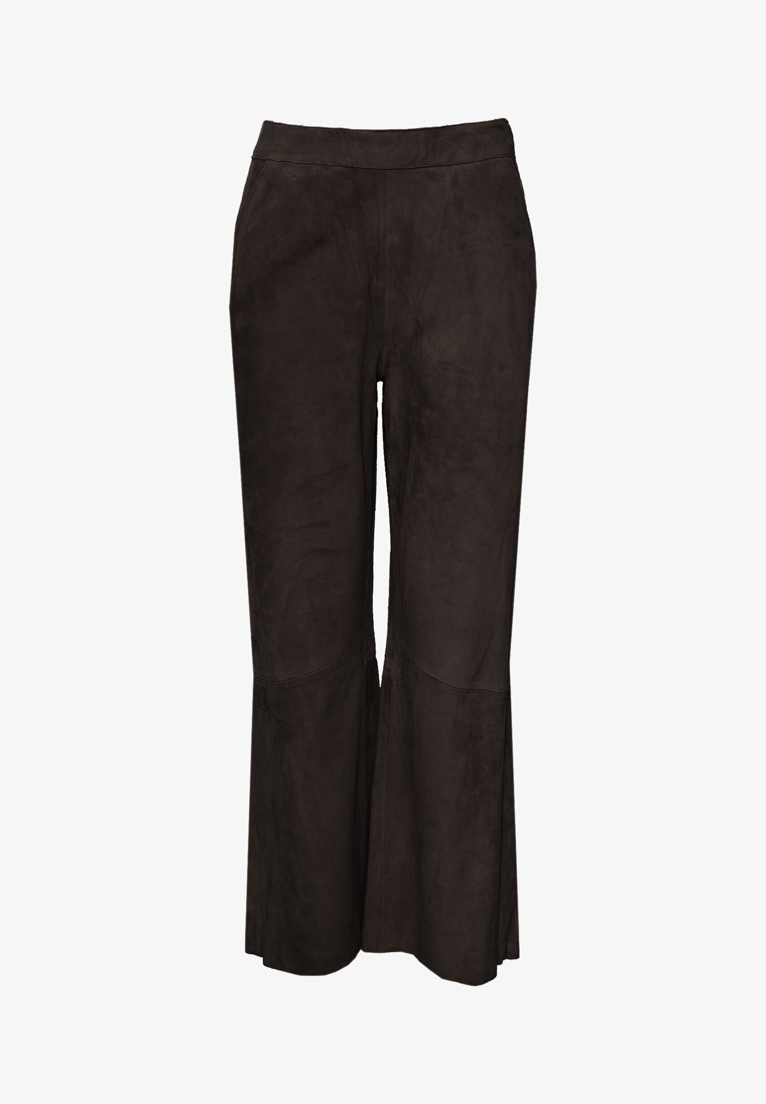 Maze Leather trousers anthra/anthracite Zalando