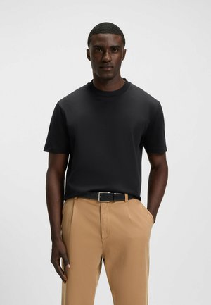 THOMPSON  - Basic T-shirt - black two