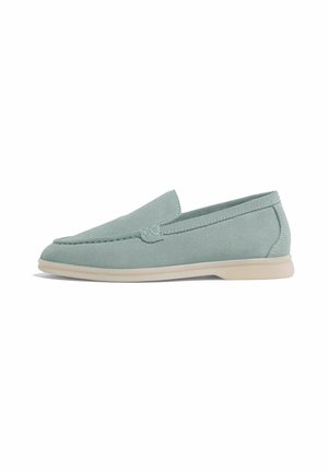 Sneakers laag - sage suede
