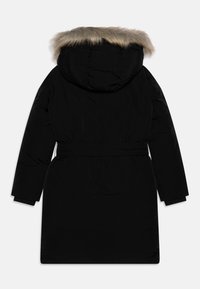Calvin Klein Jeans CLASSIC BELTED COAT - Ziemas mētelis - black