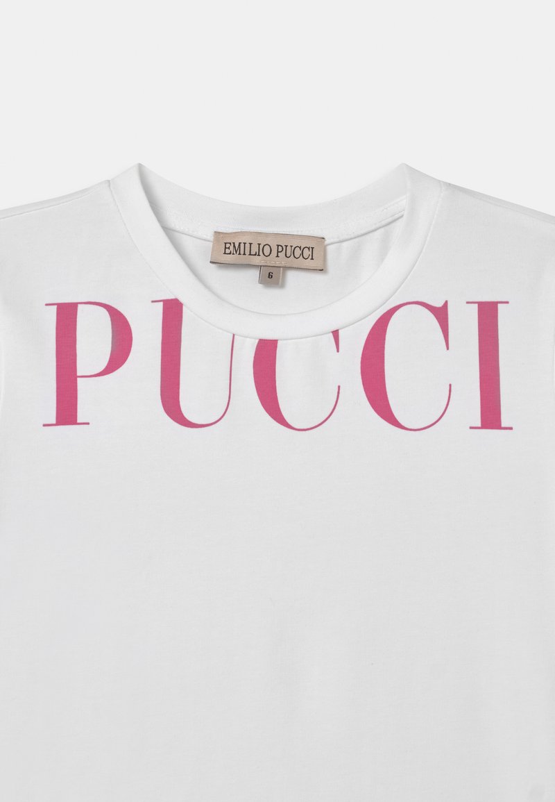 Kinder Bekleidung | Emilio Pucci T-Shirt print bianco/weiß - SQ46203 Kinder Bekleidung | Emilio Pucci T-Shirt print bianco/weiß - SQ46203