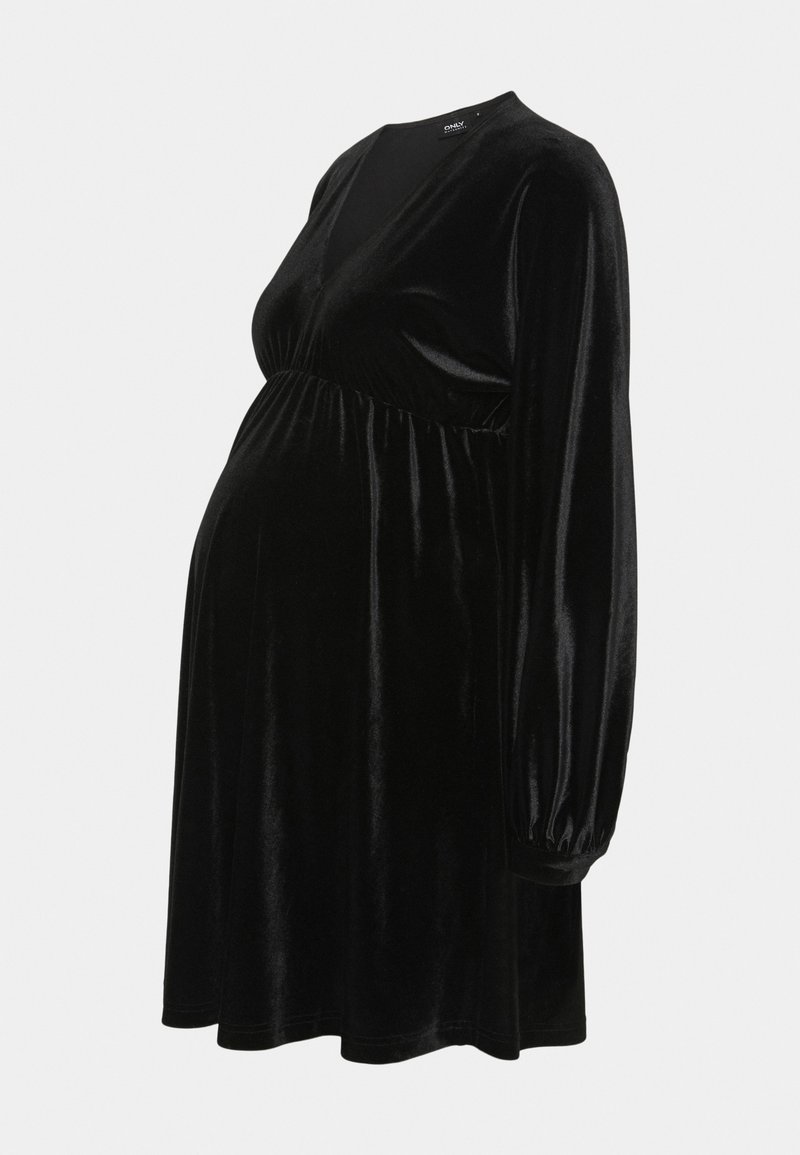 black cocktail dress petite Karen Kane Tiered Midi Dress main image 0