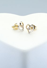 DIAMANT L'ÉTERNEL HEART - Náušnice - gold