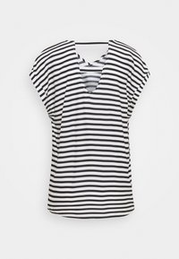 TOM TAILOR DENIM V NECK  - T-shirt z nadrukiem