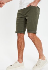 Threadbare - SANKY - Short en jean - khaki Image miniature 1