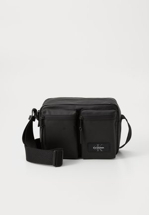 TECH UTILITY RUBBER - Schoudertas - black