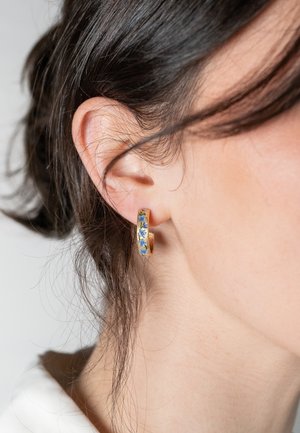FABLE ENGLAND FORGET-ME-NOT HOOP - Korvakorut - gold-coloured