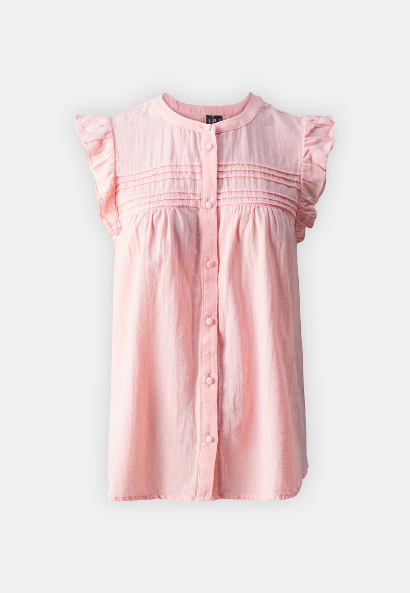 Vero Moda Petite Overhemdblouse abrikoos Vero Moda Petite Overhemdblouse abrikoos