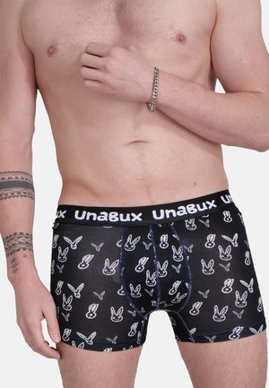 Unabux 2-PACK - Kurze Boxershorts - schwarz