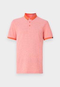 POLO WITH TIPPING - Pólóing - deep fiery orange