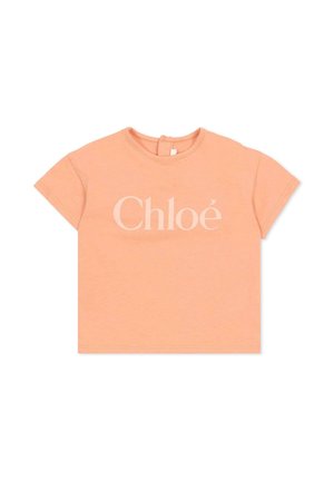 T-shirt con stampa - orange