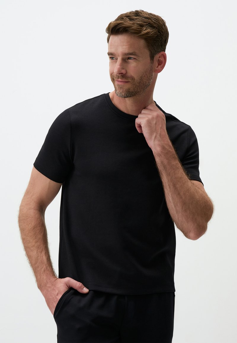 Jimmy Key CREW NECK SHORT SLEEVE - T-shirt basic - black