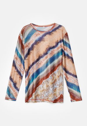 HOUSE OF JAFFA DEAD SEA POWER UNISEX - Tops ar garām piedurknēm - orange