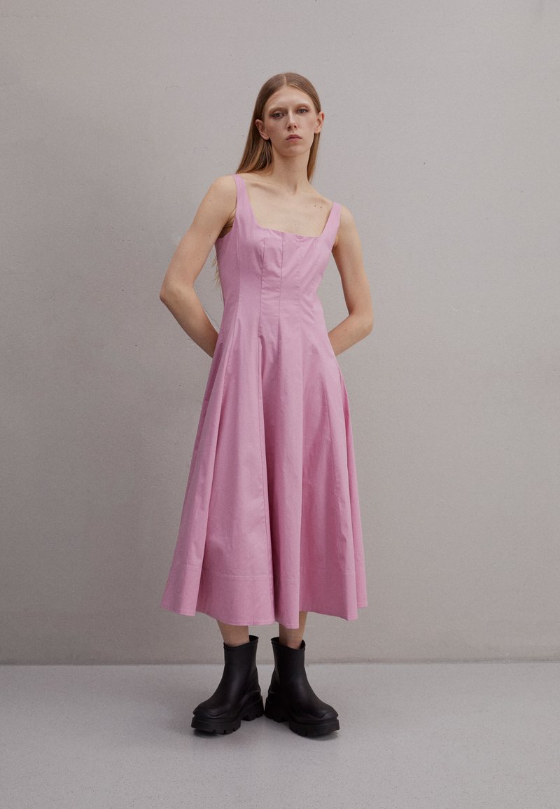 STAUD WELLS DRESS Cocktail dress / Party dress quartz/pink