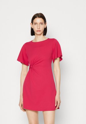 Jersey dress - red