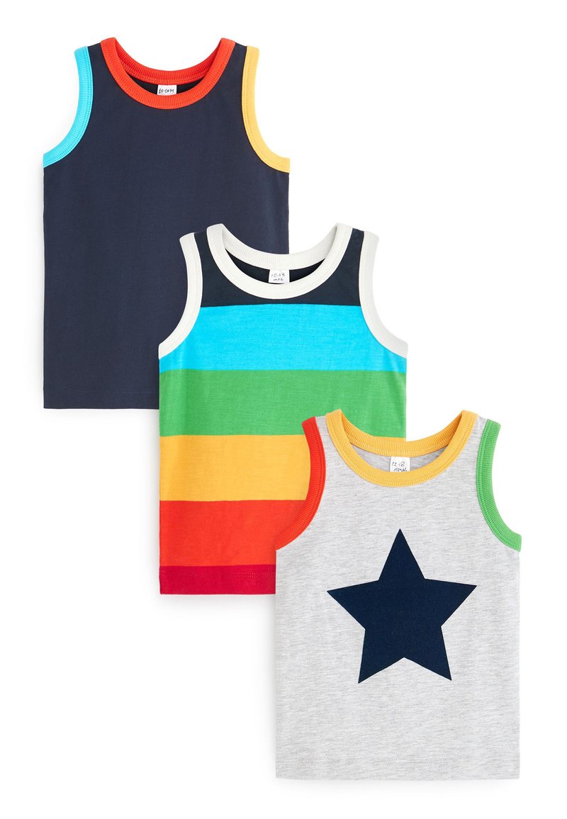 Kinder T-Shirts | Next 3 PACK Top blue /grey/blau - RI55162 Kinder T-Shirts | Next 3 PACK Top blue /grey/blau - RI55162