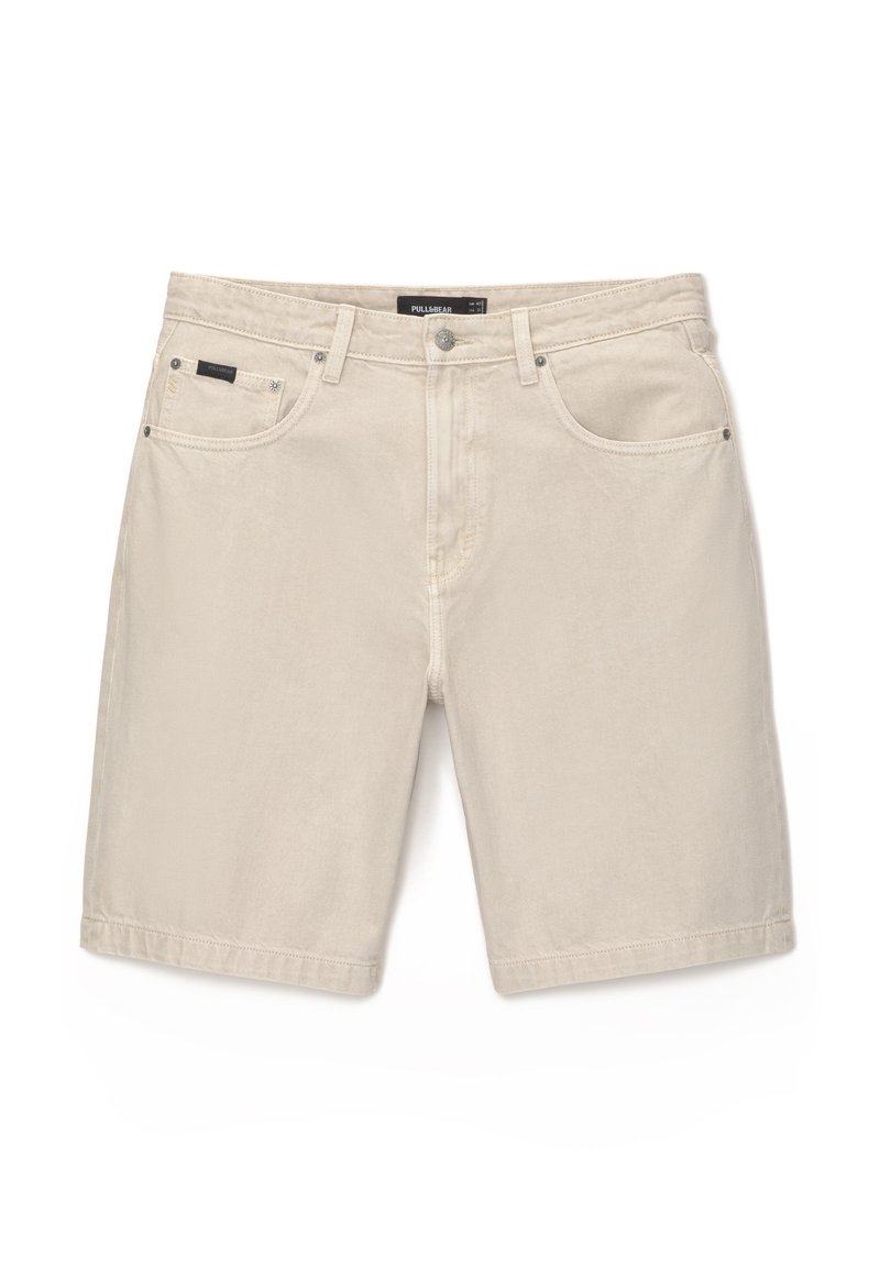 PULL&BEAR Jeansshort beige