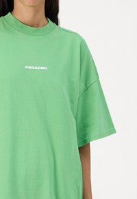 Pegador BRACY - Basic póló - washed peppermint green/white gum