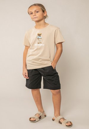 ORIGINAL RICHBEAR - T-shirt imprimé - helles beige