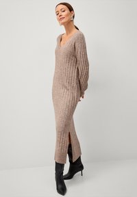 Ellos Collection Maxi-jurk - beige