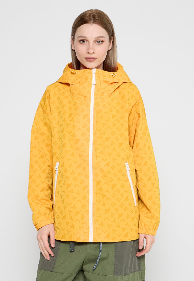 Replay Lichte jas geel
