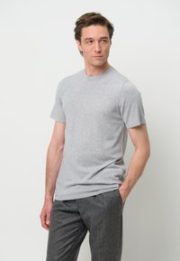 PROFUOMO THE LUXURY BASIC SHORT SLEEVE - T-shirt basic - light grey