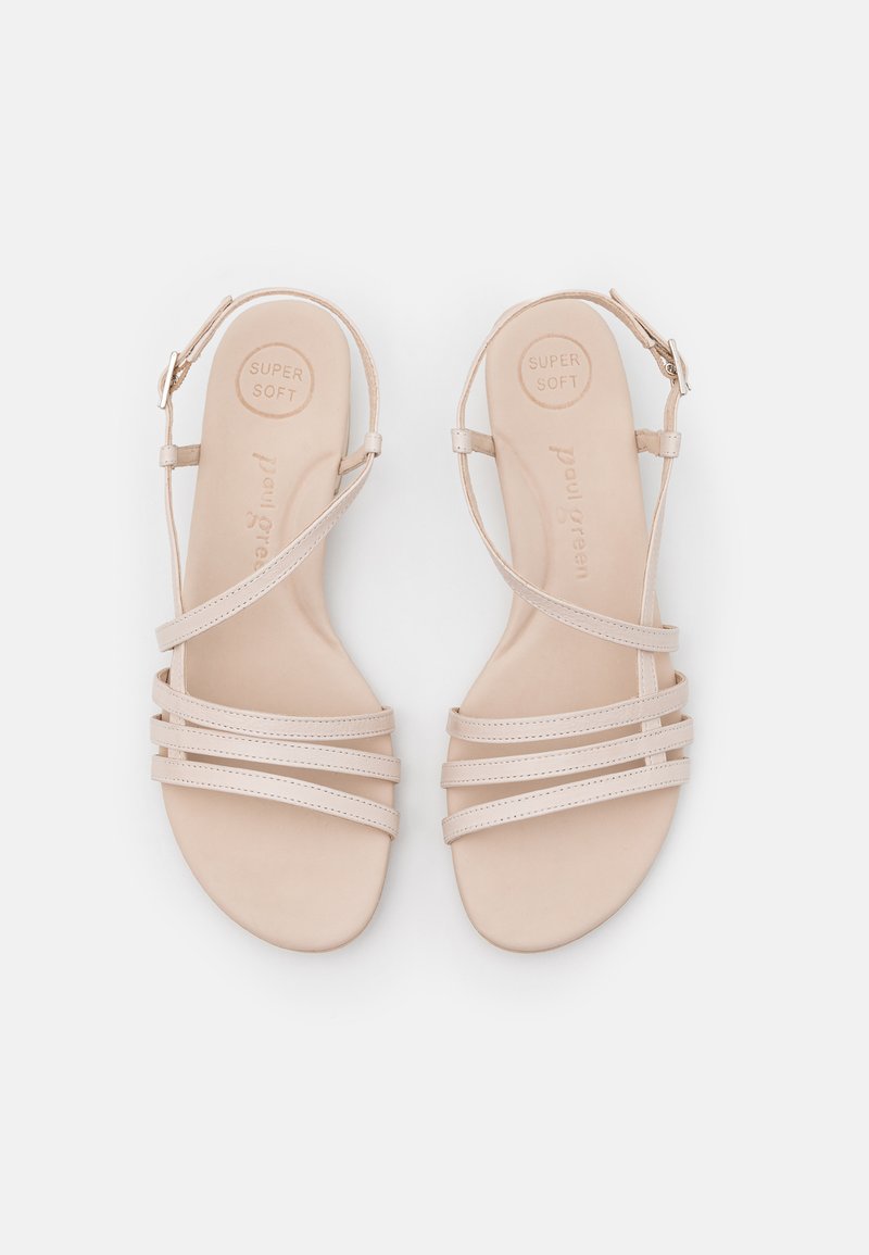 Damen Riemchensandalen | Paul Green Riemensandalette biscuit/hellbraun - PI80671 Damen Riemchensandalen | Paul Green Riemensandalette biscuit/hellbraun - PI80671