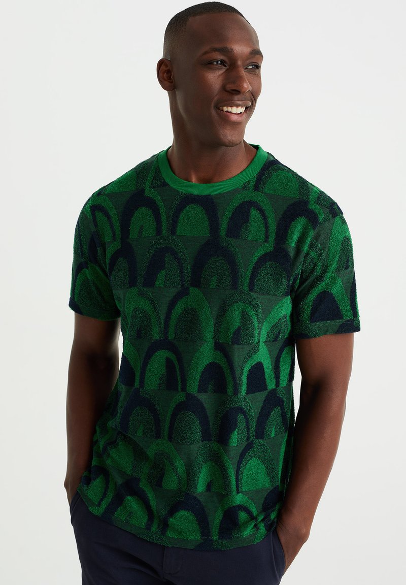 WE Fashion TShirt print green/rot Zalando.de