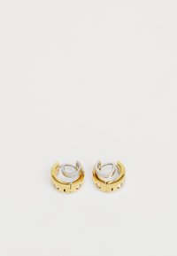 DOUBLE HUGGIES - Örhänge - clear/gold-coloured/silver-coloured