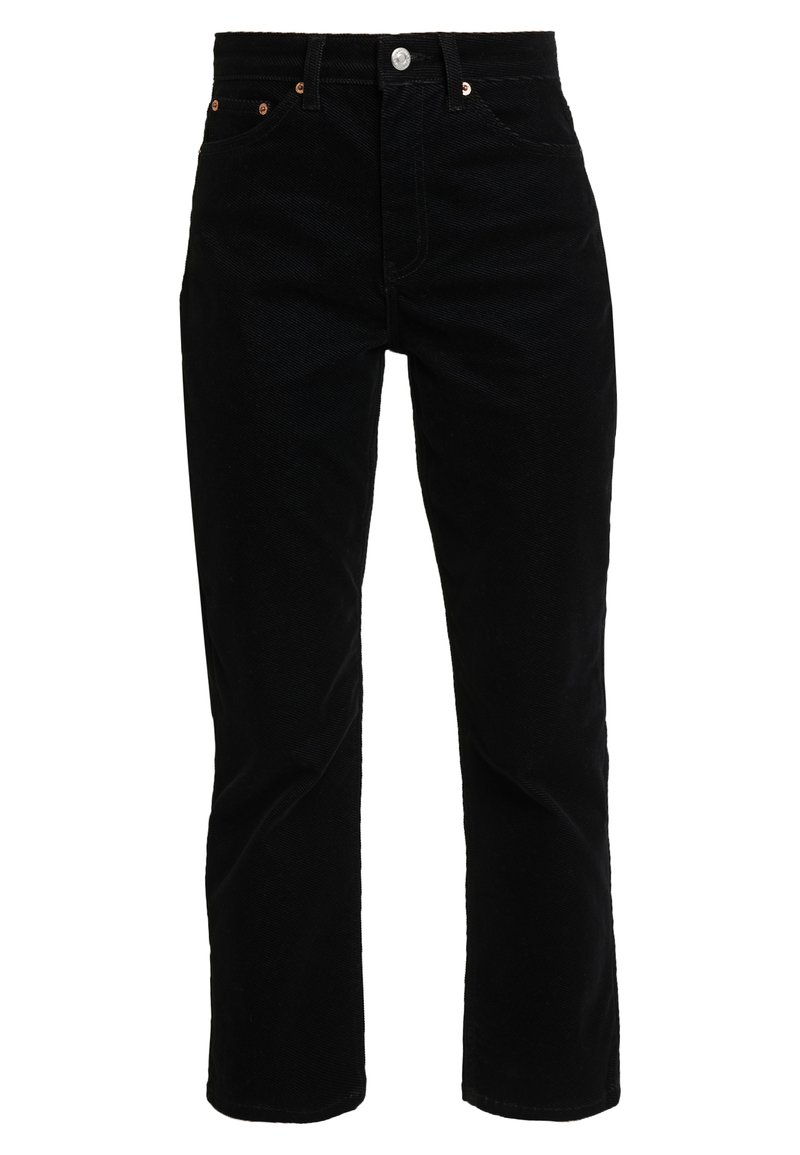 Topshop Jeans Straight Leg schwarz
