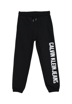 LOGO BIG - Pantaloni sportivi - black