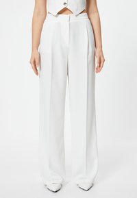 Koton PALAZZO - Broek - off white