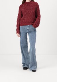 DKNY Strickpullover - dark red