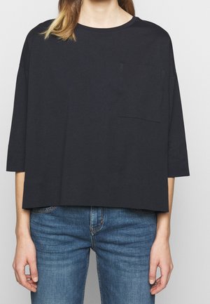 Langærmet T-shirt - dark blue