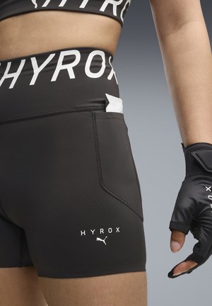 Puma, W PUMA X HYROX PWRMODE 4" SHORT TIGHT - Cykelshorts - black