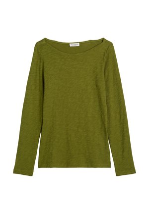 Marc O'Polo, T-SHIRT, LONG SLEEVE, BOAT NECK - T-shirt à manches longues - shaded fern