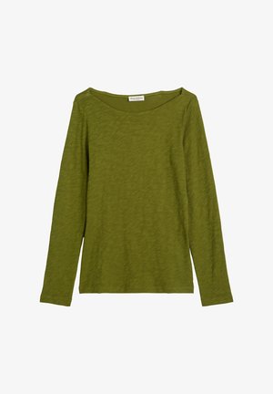 Marc O'Polo, T-SHIRT, LONG SLEEVE, BOAT NECK - T-shirt à manches longues - shaded fern