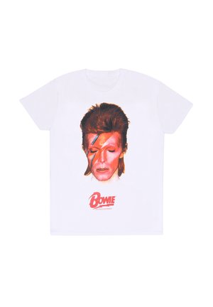 DAVID BOWIE ALADDIN SANE - Camiseta estampada - white