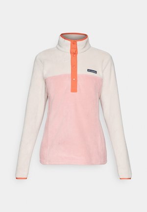 Columbia BENTON SPRINGS™ 1/2 SNAP - Sweat polaire - eraser pink/dark stone/tuscan