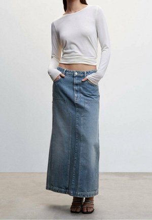 Mango, Jupe longue - dark blue